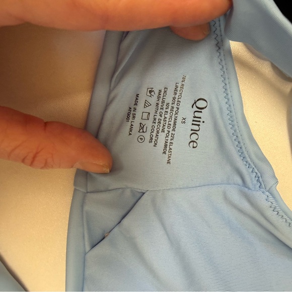 Quince Light Blue Women's Swim Set - Picture 3 of 3